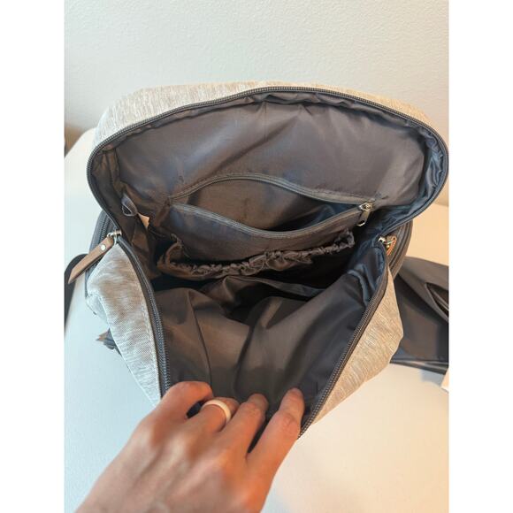 Eddie Bauer Cascade First Adventure Backpack Diaper Bag‎ - Gray - Picture 5 of 10